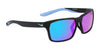 Nike MAVERICK RGE DC3295 Sunglasses | Size 59 / Matte Black/Turq Mirror