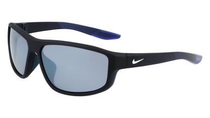 Nike BRAZEN FUEL DJ0805 Sunglasses Matte Obsidian / Grey-Silver Fla