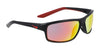 Nike RABID 22 DV2153 Sunglasses | Size 62 / Matte Black/Red Mirror