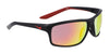 Nike ADRENALINE 22 DV2155 Sunglasses | Size 64 / Matte Black/Red Mirror