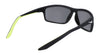 Nike ADRENALINE 22 DV2372 Sunglasses | Size 64 / Black/Silver Flash