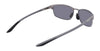 Nike MODERN METAL DZ7364 Sunglasses | Size 58 / Satin Black/Dark Grey