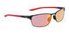 Nike MODERN METAL DZ7366 Sunglasses | Size 58 / Satin Black/Red Mirror