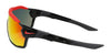 Nike SHOW X RUSH DZ7370 Sunglasses | Size 58 / Black/Red Mirror