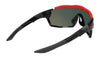 Nike SHOW X RUSH DZ7370 Sunglasses | Size 58 / Black/Red Mirror