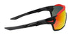 Nike SHOW X RUSH DZ7370 Sunglasses | Size 58 / Black/Red Mirror