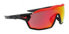 Nike SHOW X RUSH DZ7370 Sunglasses | Size 58 / Black/Red Mirror