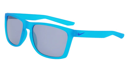 Nike FORTUNE FD1692 Sunglasses Matte Blue Lightning / Silver Fl
