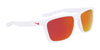 Nike FORTUNE FD1805 Sunglasses | Size 57 / White/Red Mirror