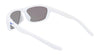 Nike LYNK FD1817 Sunglasses | Size 57 / White/Blue Mirror