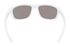 Nike LYNK FD1817 Sunglasses | Size 57 / White/Blue Mirror