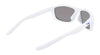 Nike LYNK FD1817 Sunglasses | Size 57 / White/Blue Mirror