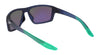 Nike BRAZEN FURY FJ2264 Sunglasses | Size 60 / Matte Midnight Navy/Turq Mirro