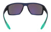 Nike BRAZEN FURY FJ2264 Sunglasses | Size 60 / Matte Midnight Navy/Turq Mirro