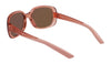Nike AUDACIOUS FD5094 Sunglasses | Size 54 / Fossil Rose/Rose Gold Mirror