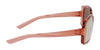 Nike AUDACIOUS FD5094 Sunglasses | Size 54 / Fossil Rose/Rose Gold Mirror