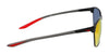 Nike METAL FUSION FV2381 Sunglasses | Size 55 / Satin Black/Red Mirror