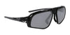 Nike FLYFREE FV2387 Sunglasses | Size 59 / Black/Silver Flash/Volt