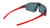 Nike FLYFREE FV2391 Sunglasses | Size 59 / Matt Anthracte/Red Mir/Clear
