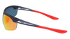 Nike WINDTRACK FV2398 Sunglasses | Size 50 / Matte Dark Grey / Red Mirror