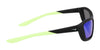 Nike BRAZER FV2401 Sunglasses | Size 54 / Matte Black/Green Mirror