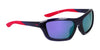 Nike BRAZER FV2401 Sunglasses | Size 54 / Matte Black/Green Mirror
