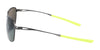 Nike ACE DRIVER EV24010 Sunglasses | Size 56 / Satin Gunmetal/Polar Green