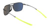 Nike ACE DRIVER EV24010 Sunglasses | Size 56 / Satin Gunmetal/Polar Green