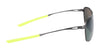 Nike ACE DRIVER EV24010 Sunglasses | Size 56 / Satin Gunmetal/Polar Green