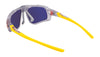 Nike FLYFREE FV2387 Sunglasses | Size 59 / Black/Silver Flash/Volt