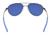 Nike ACE DRIVER I PL EV24043 Sunglasses | Size 59 / Satin Gunmetal/Polr Lite Blu