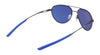 Nike ACE DRIVER I PL EV24043 Sunglasses | Size 59 / Satin Gunmetal/Polr Lite Blu