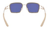 Nike VEIL PRISM EV24049 Sunglasses | Size 57 / Gold/Silver Mir/Gold Mir