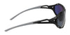 Nike ZEUS RISE IF1120X Sunglasses | Size 63 / Matte Black/Grey