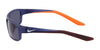 Nike RABID 22 JR IF1054X Sunglasses | Size 55 / Matte Black/Infrared Mirror