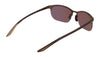 Nike MODERN METAL ZONE IH0911X Sunglasses | Size 62 / Brushed Walnut/Amber Mirror