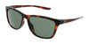 Nike CITY ICON DM0081 Sunglasses | Size 56 / Soft Tortoise/Green Polarized