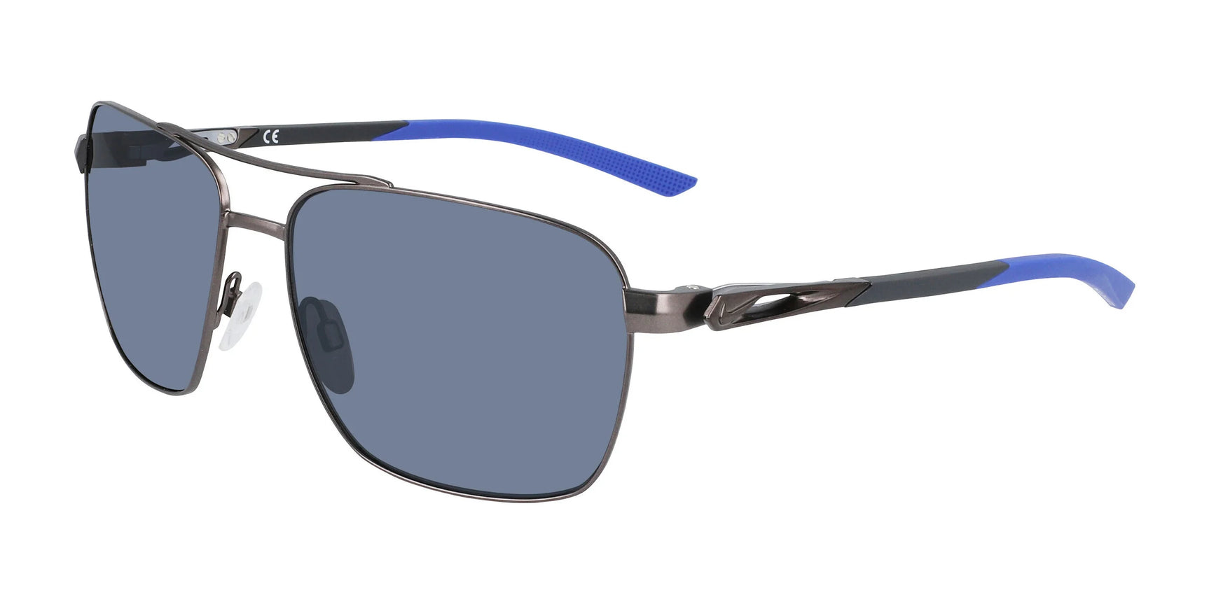 Nike CLUB PREMIER DQ0798 Sunglasses Satin Gunmetal / Grey Silvr