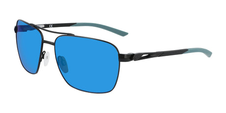 Nike CLUB PREMIER DQ0920 Sunglasses Matt Black / Polar Blue