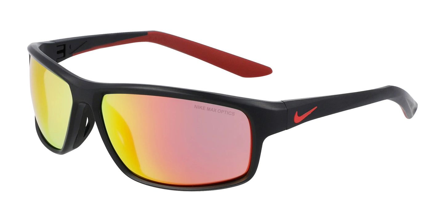 Nike RABID 22 DV2153 Sunglasses Matte Black / Red Mirror