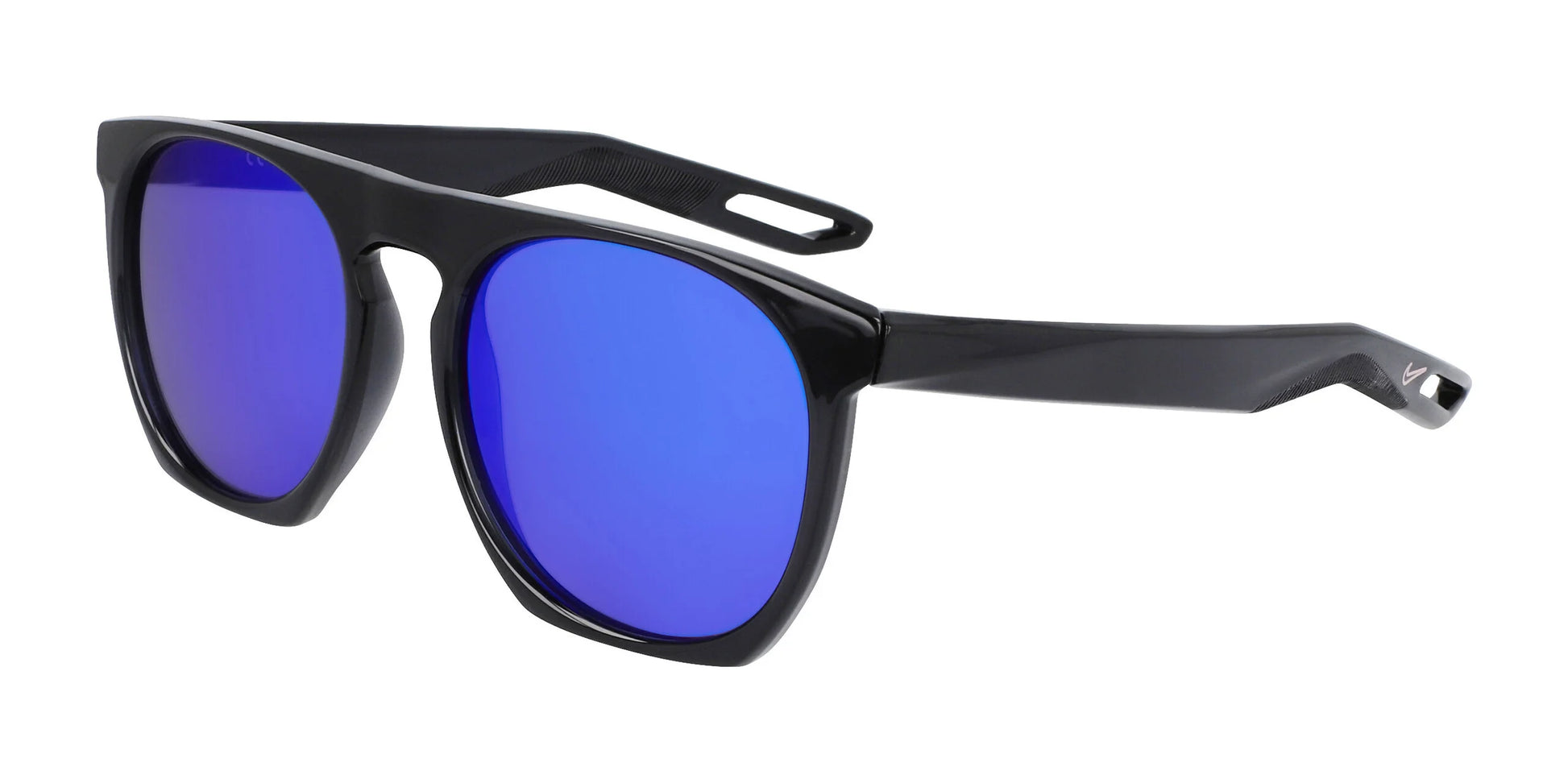 Nike FLATSPOT XXII DV2259 Sunglasses Obsidian / Ultraviolet Mirror