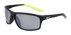 Nike ADRENALINE 22 DV2372 Sunglasses | Size 64 / Black/Silver Flash