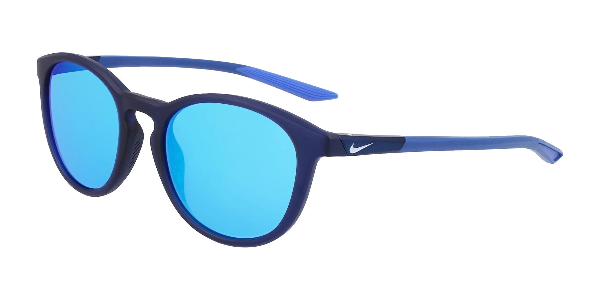 Nike EVOLUTION DZ7362 Sunglasses Matte Midnight Navy / Blue Miror
