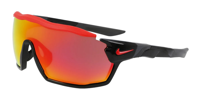 Nike SHOW X RUSH DZ7370 Sunglasses | Size 58 / Black / Red Mirror