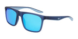 Nike CHAK DZ7373 Sunglasses Matte Mystic Navy / Blue Mirror