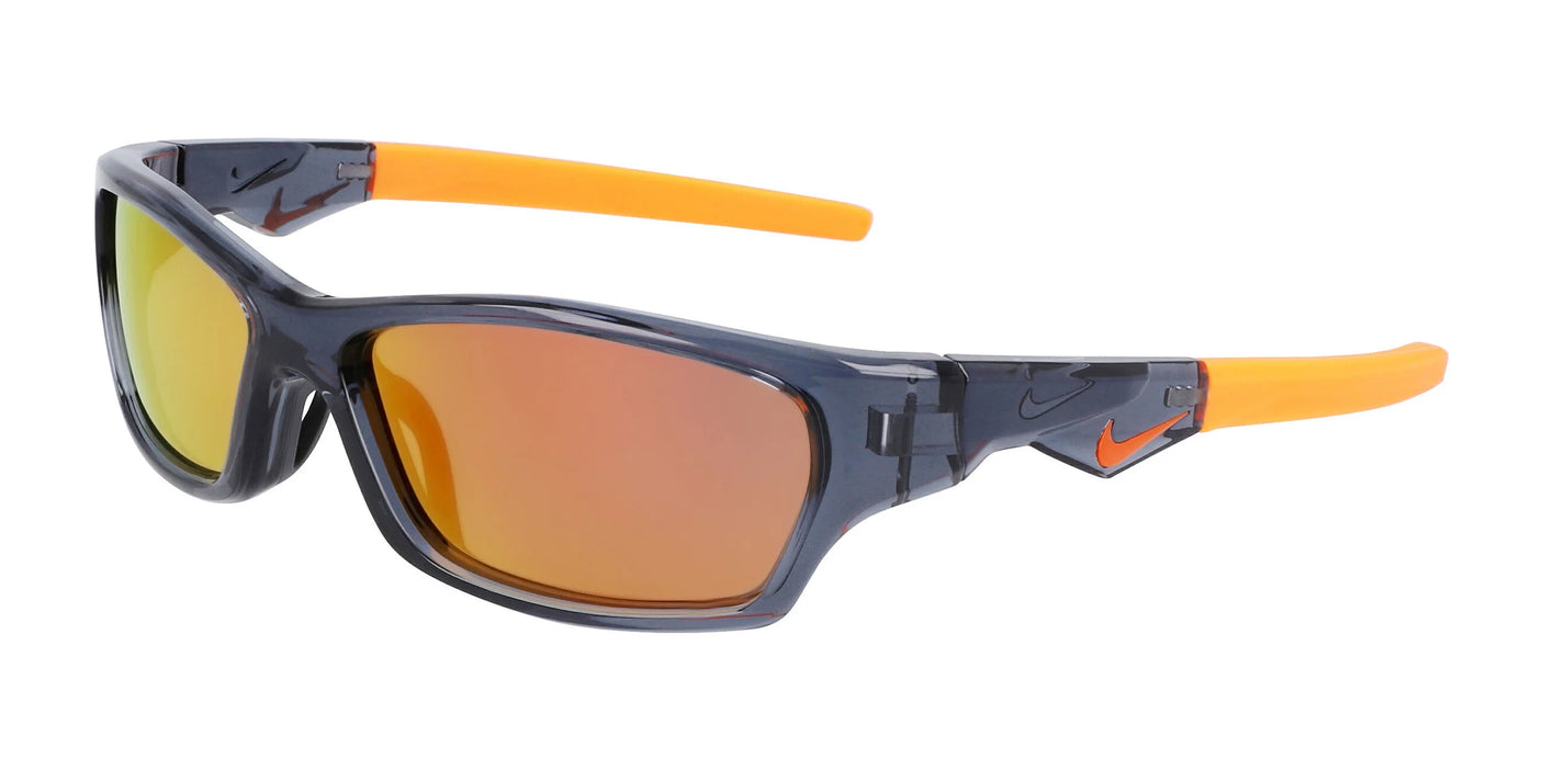 Nike JOLT DZ7379 Sunglasses Dark Grey / Orange Mirror