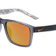 Dark Grey / Orange Mirror