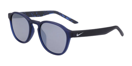 Nike SMASH DZ7382 Sunglasses Matte Midnight Navy / Slvr Flash