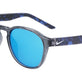 Dark Grey/Blue Mirror