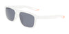 Nike NV05 DZ7269 Eyeglasses | Size 56 / Matte Crystal Clear/Dark Grey